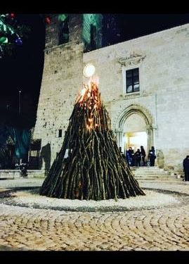 L’antico rito del fuoco nella notte di Natale in Abruzzo