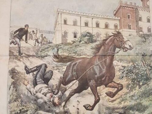 Vincenzo Lavia, il cavalleggero caduto nel 1904